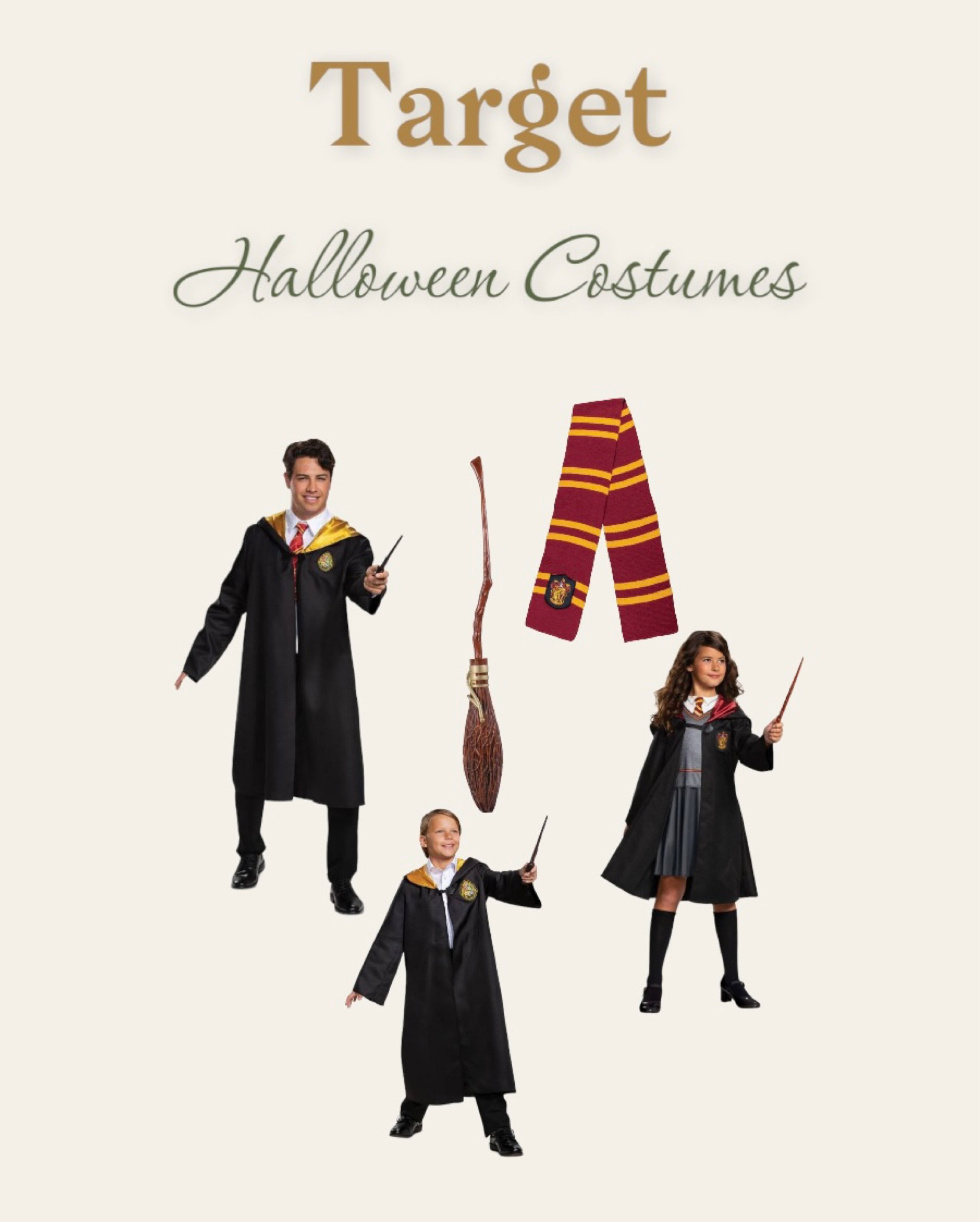 BOGO 50% target halloween costumes//harry potter collection//family edition//w/ accessories//

#LTKsalealert #LTKHalloween #LTKfamily