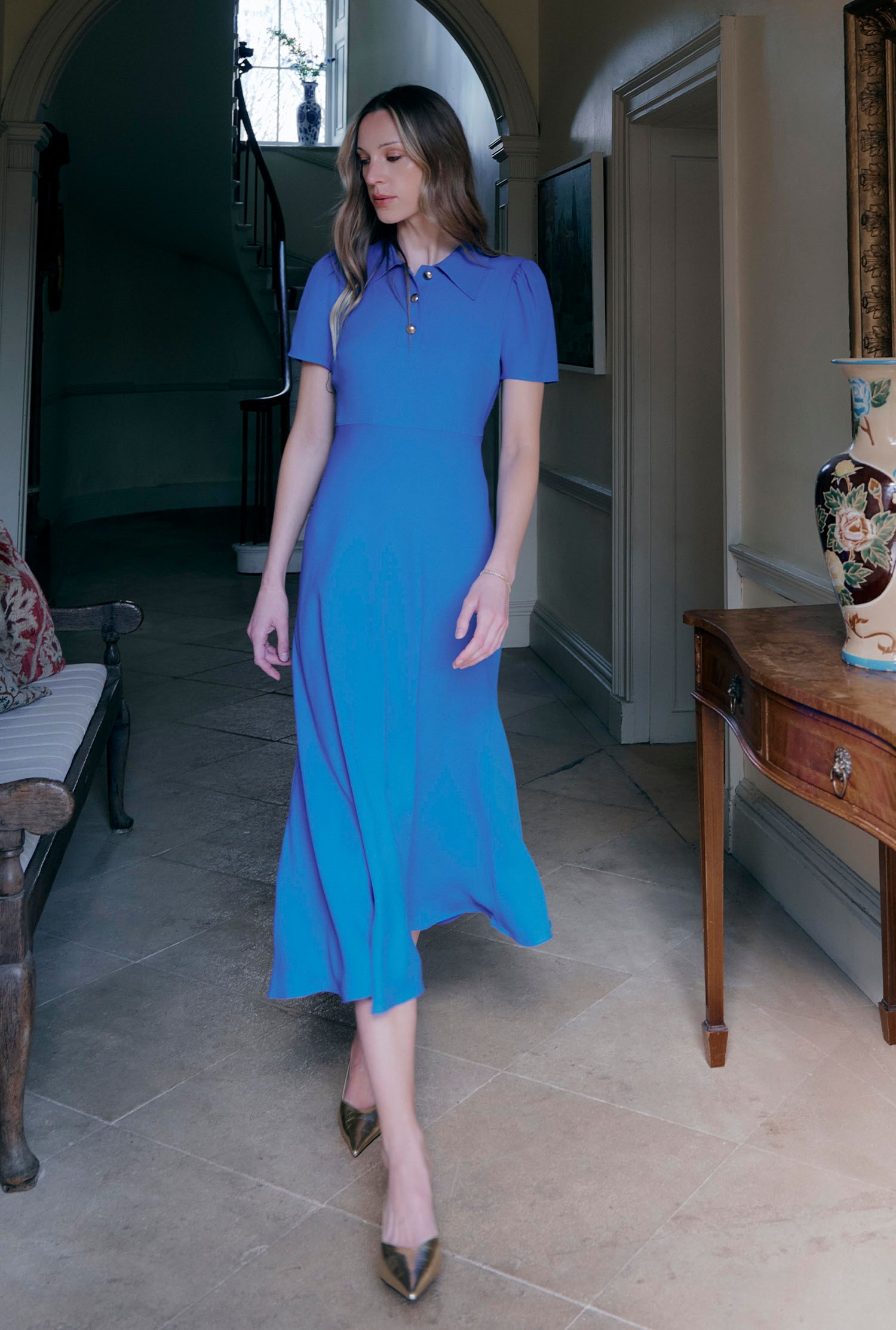 Verity Crepe Midi Dress | Ghost