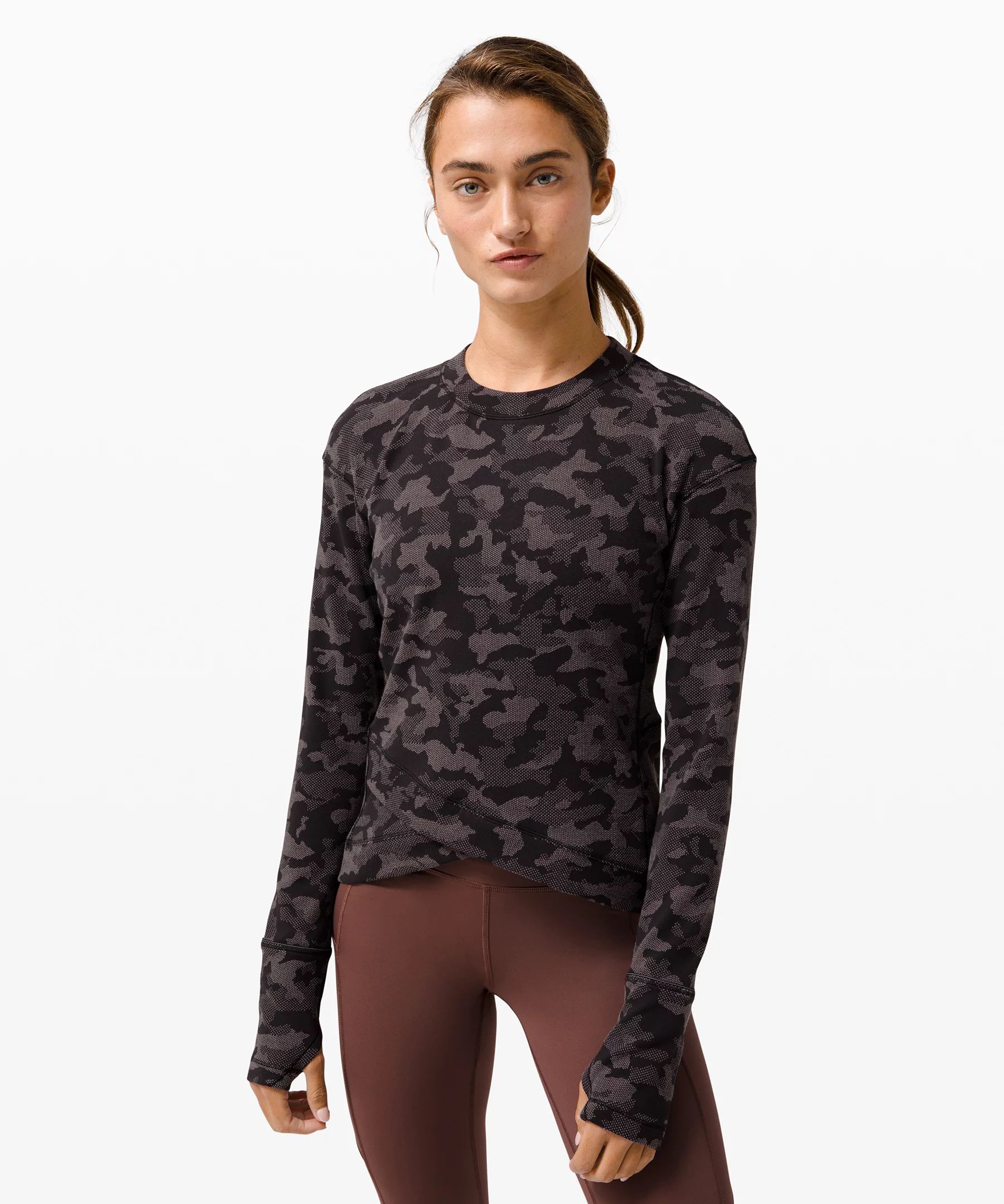 Close to Crossing Long Sleeve Shirt Rulu | Lululemon (US)