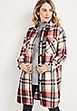 Red Plaid Shacket | Maurices