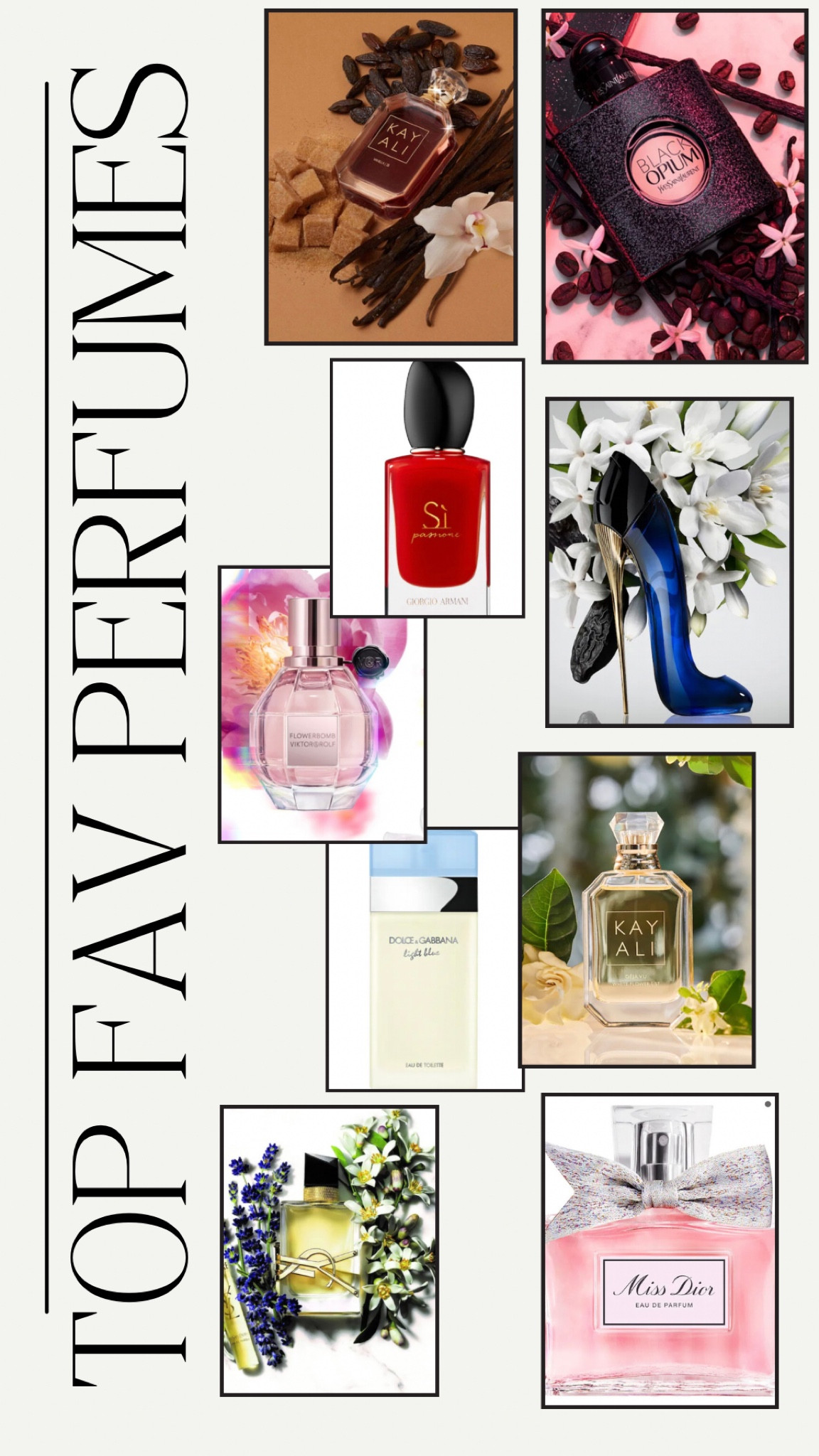 I wish you all could smell these through the screen!! My all time current favs and range for daytime, date night, everyday scents, floral, warm, light etc. all incredible brands and all day lasting scents! 

#LTKU #LTKGiftGuide #LTKbeauty