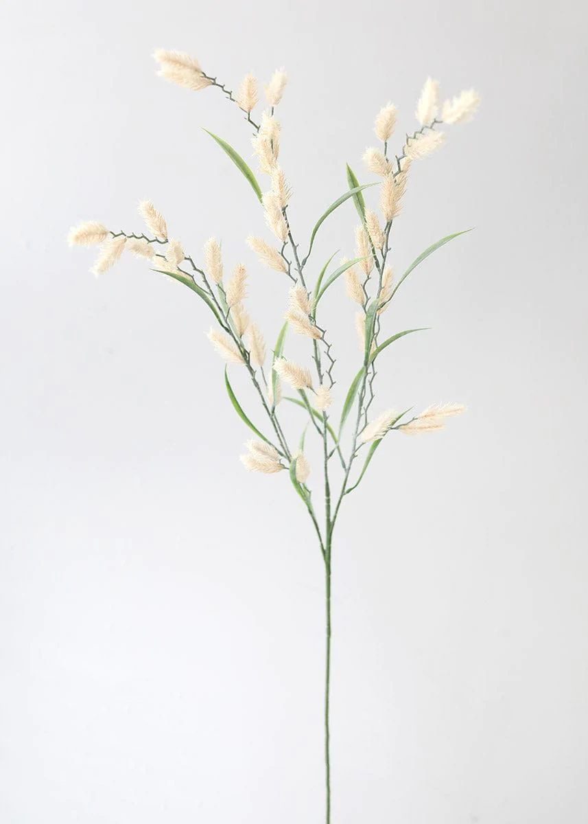 Neutral Beige Horsetail Grass | Shop Artificial Grasses at Afloral.com | Afloral
