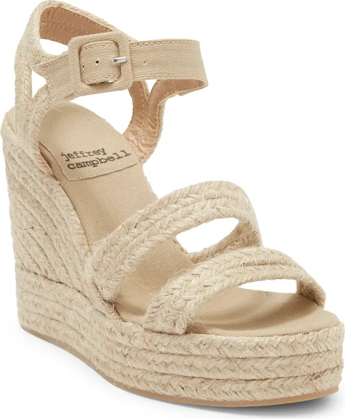 Elaina Platform Wedge Espadrille Sandal (Women) | Nordstrom Rack
