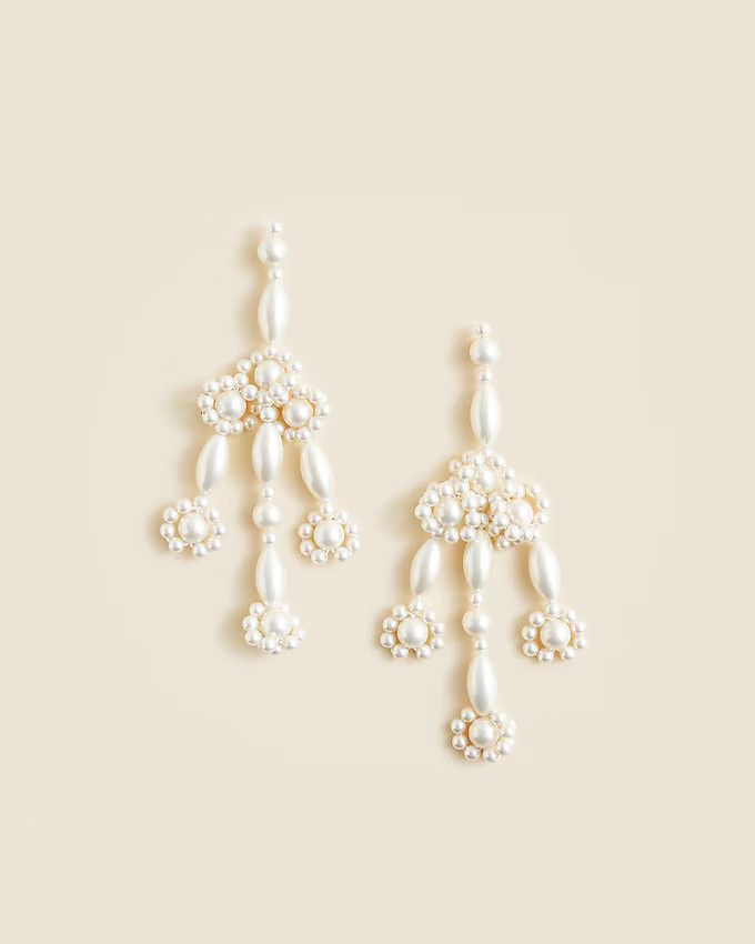 Beaded chandelier earrings | J. Crew US