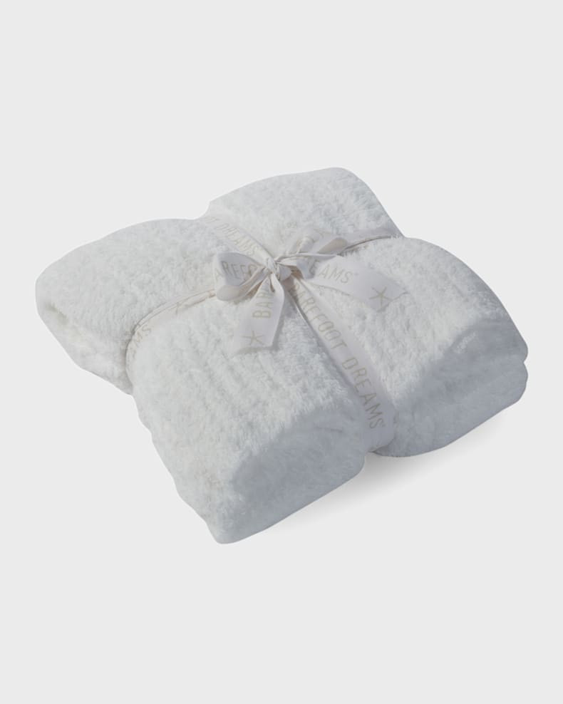 Barefoot Dreams CozyChic Ribbed Throw Blanket | Neiman Marcus