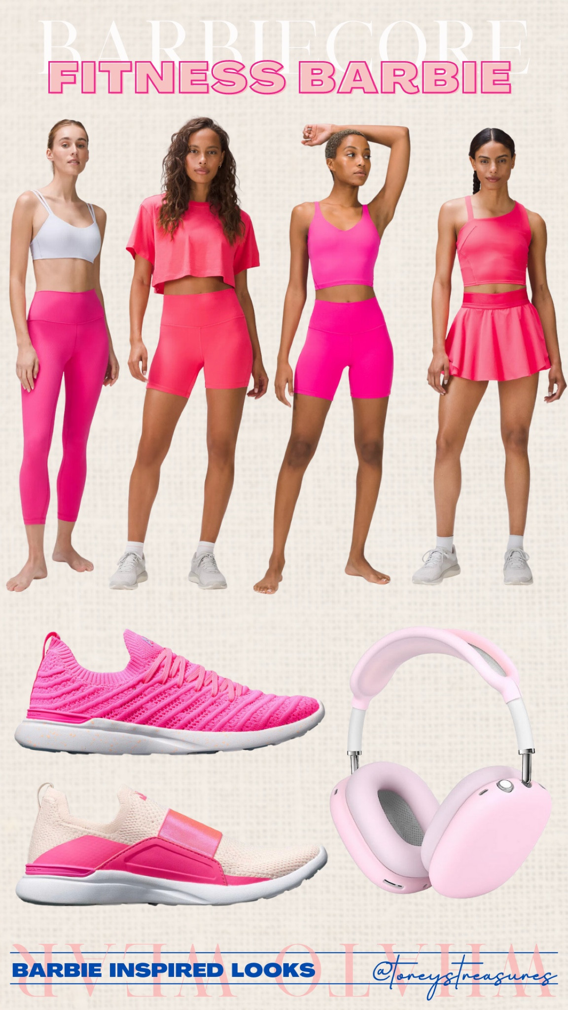 Barbiecore BARBIE inspired looks!!! 

#LTKFind #LTKFitness #LTKunder100