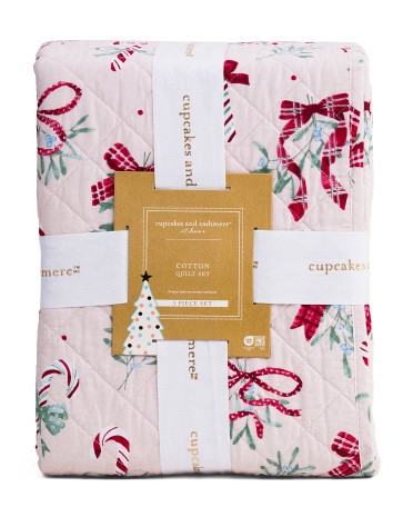 Candy Cane Lane Quilt Set | TJ Maxx