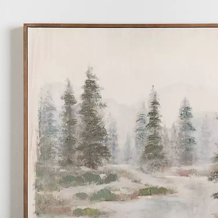 New! Touch of Winter Framed Art Print | Kirkland's Home