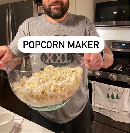 This popcorn maker was a HIT this weekend— it’s a self stirring popcorn maker. 

#LTKGiftGuide #LTKHoliday #LTKsalealert