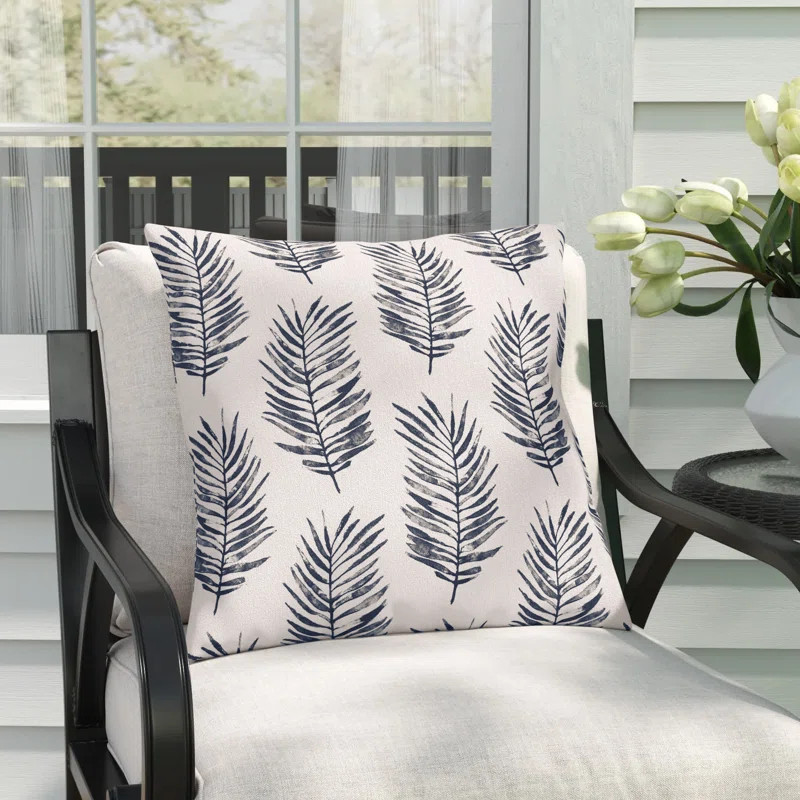 Bohner Floral Indoor/Outdoor Throw Pillow | Wayfair North America