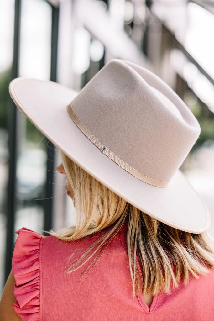 Tell It All Beige Brown Hat | The Mint Julep Boutique