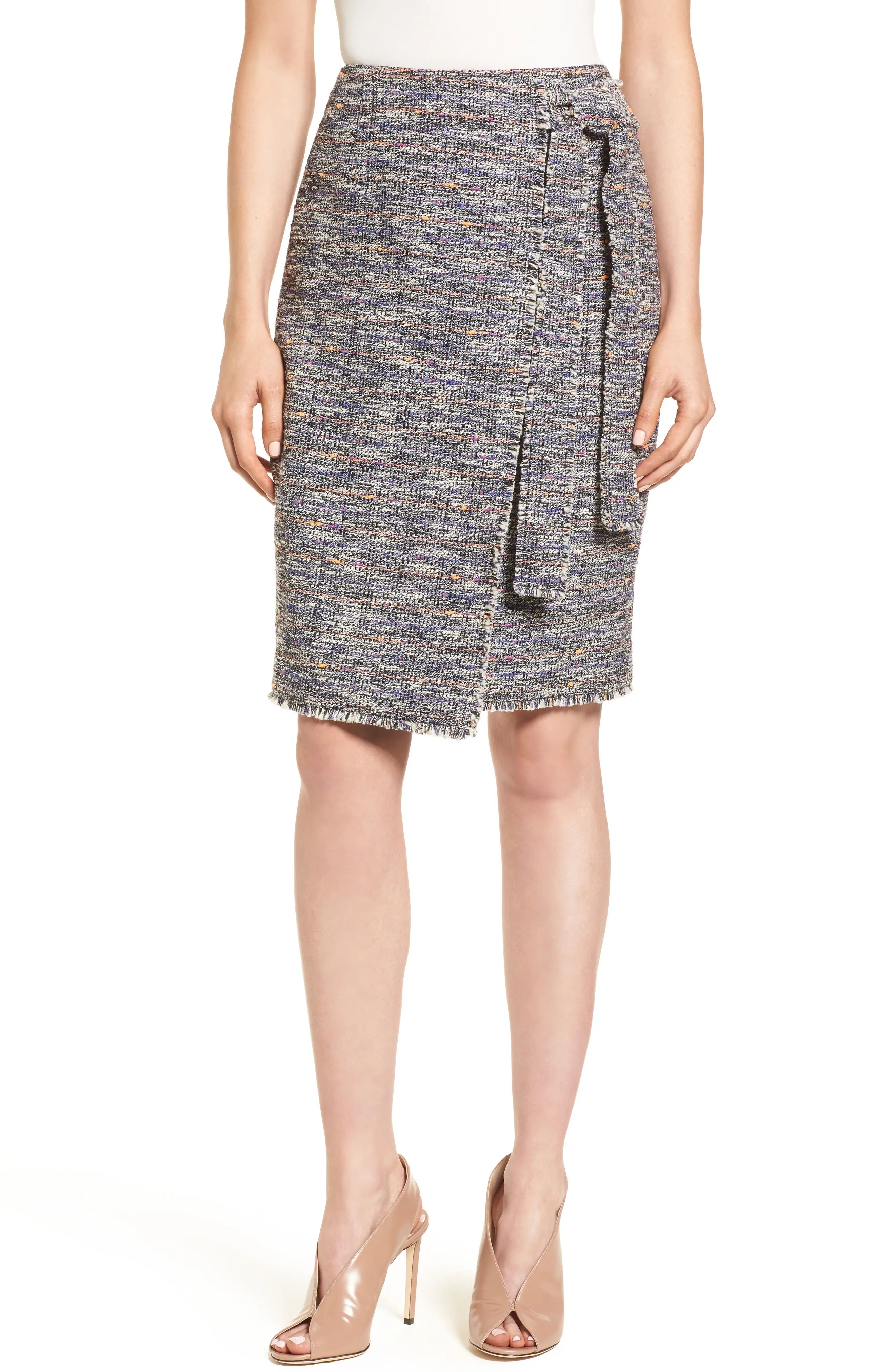 Tie Detail Pencil Skirt | Nordstrom