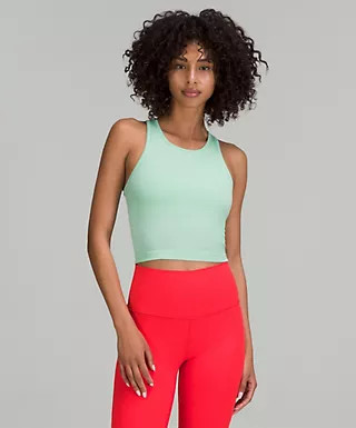 Ebb to Street Cropped Racerback Tank Top | Women's Sleeveless & Tank Tops | lululemon | Lululemon (US)