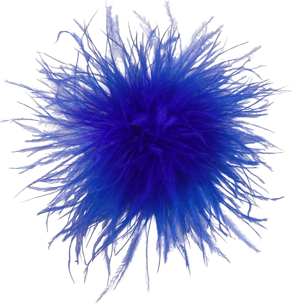 Dainty Feather Flower Large Brooch Pin for Women Men Elegant Oversized Floral Lapel Pins Shawl Dr... | Amazon (US)