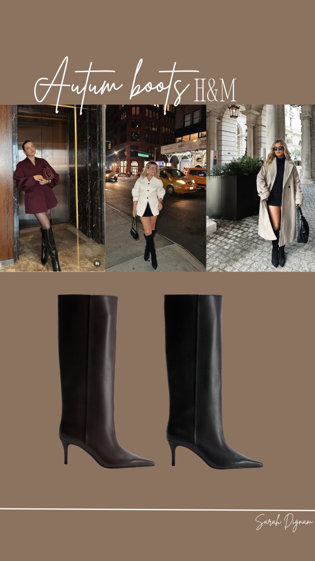 Gals I am VERY much still in summer mode, I’ve loads more holiday content to come BUTTTT these H&M boots have just dropped and I knowwww they’re going to sell out. It low key annoys me that shops bring out autumn clothes this early but that is something I can’t control. If you’re a H&M member, they have a discount so these work out at £46!! Loveeee. Come in black and brown 🥰

#LTKautumn #LTKuk #LTKeurope