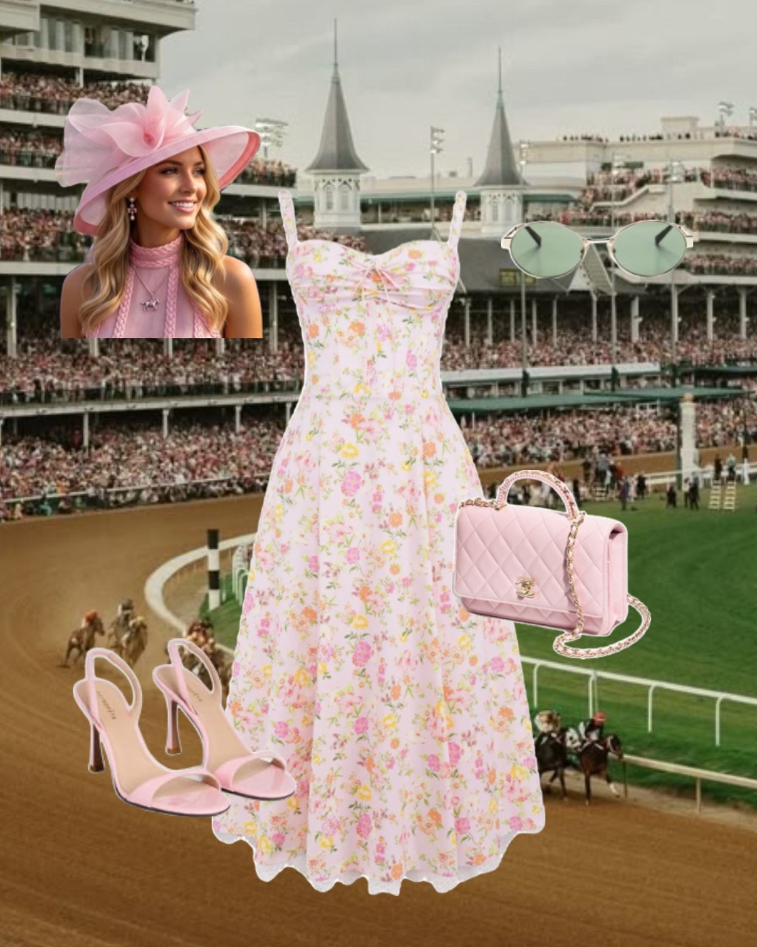 Pink floral dress outfit, Kentucky Derby Outfit, spring dress outfit, feminine outfit inspo, garden party dress, brunch outfit ideas, wedding guest dress spring, baby shower outfit, Easter outfit ideas, pastel outfit aesthetic, chic summer dress, vacation outfit, Europe summer outfit, Italy outfit inspo, derby outfit ideas, race day outfit, elegant midi dress, Sarah L Styled

#LTKSeasonal #LTKTravel