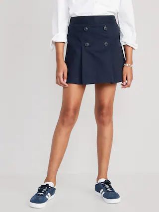 School Uniform Pleated Skort for Girls | Old Navy (US)