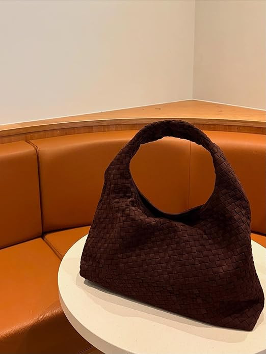 JW PEI Women's Iaura Faux Suede Woven Shoulder Bag | Amazon (US)