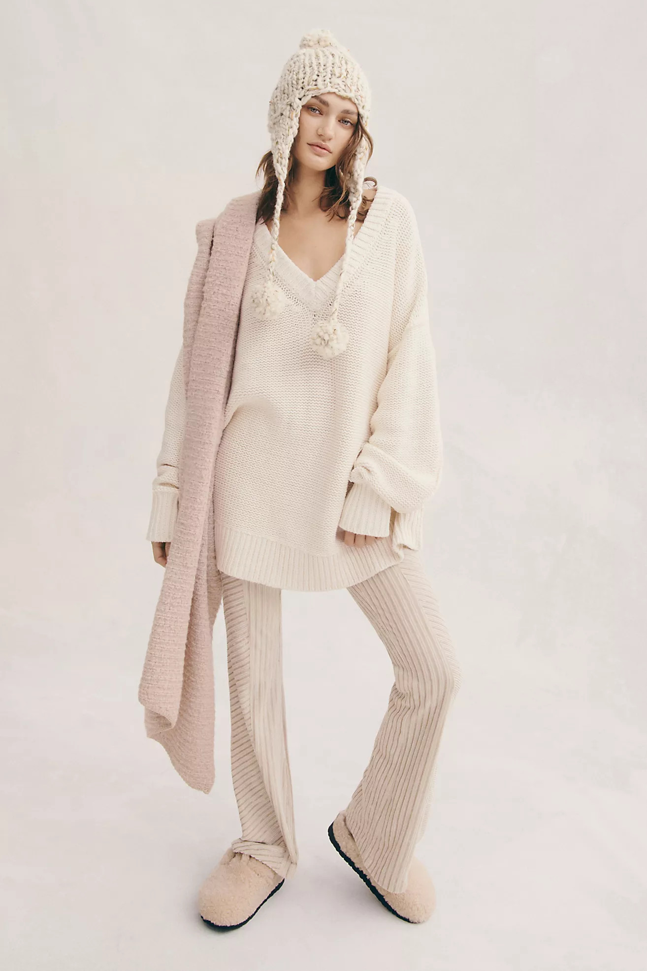 Slim Pull-On Velvet Flare Pants | Free People (Global - UK&FR Excluded)