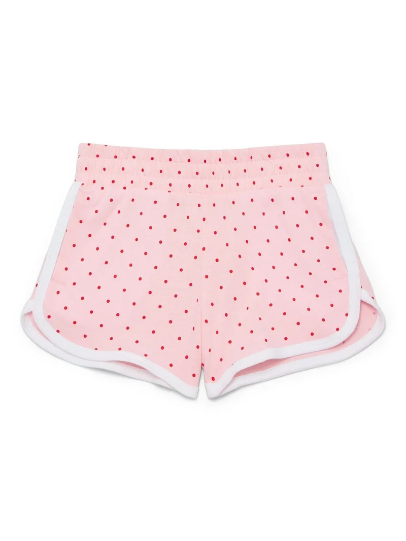Wonder Nation Girls Dolphin Hem Shorts, Sizes 4-18 & Plus | Walmart (US)