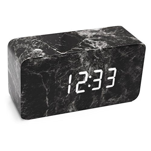 LiKee Marble Alarm Clock | Amazon (US)