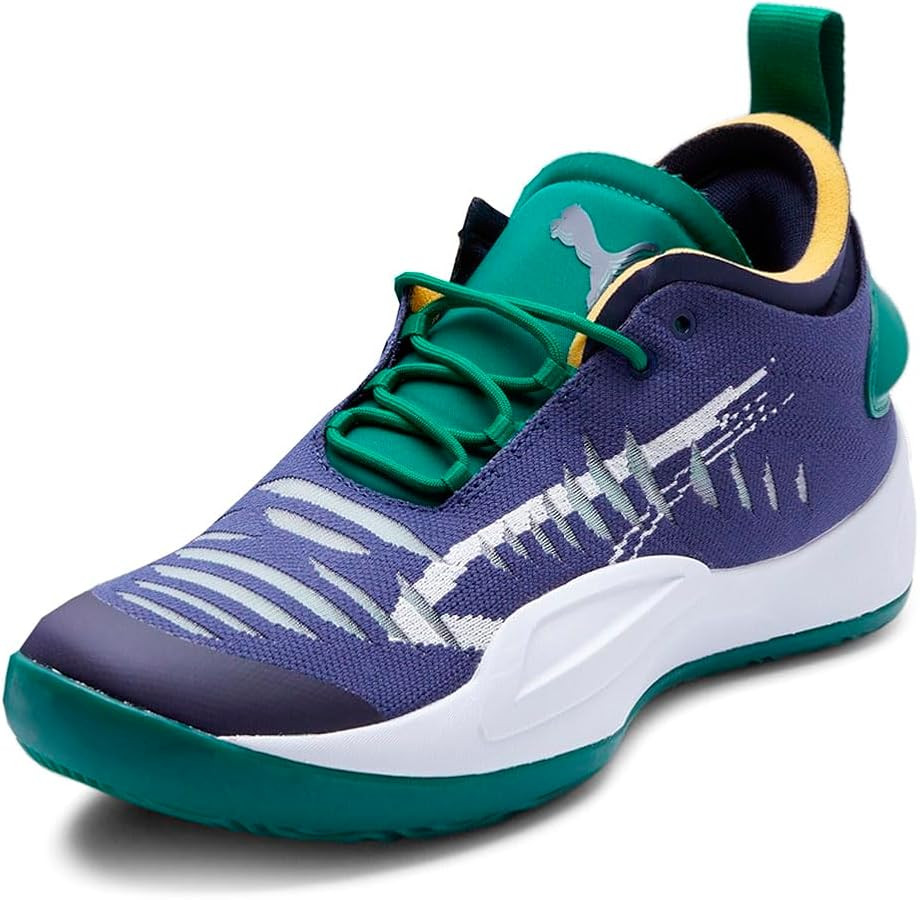 Amazon.com | Puma Womens June Ambrose X Keeping Score Rise Nitro Basketball Sneakers Shoes - Blue... | Amazon (US)