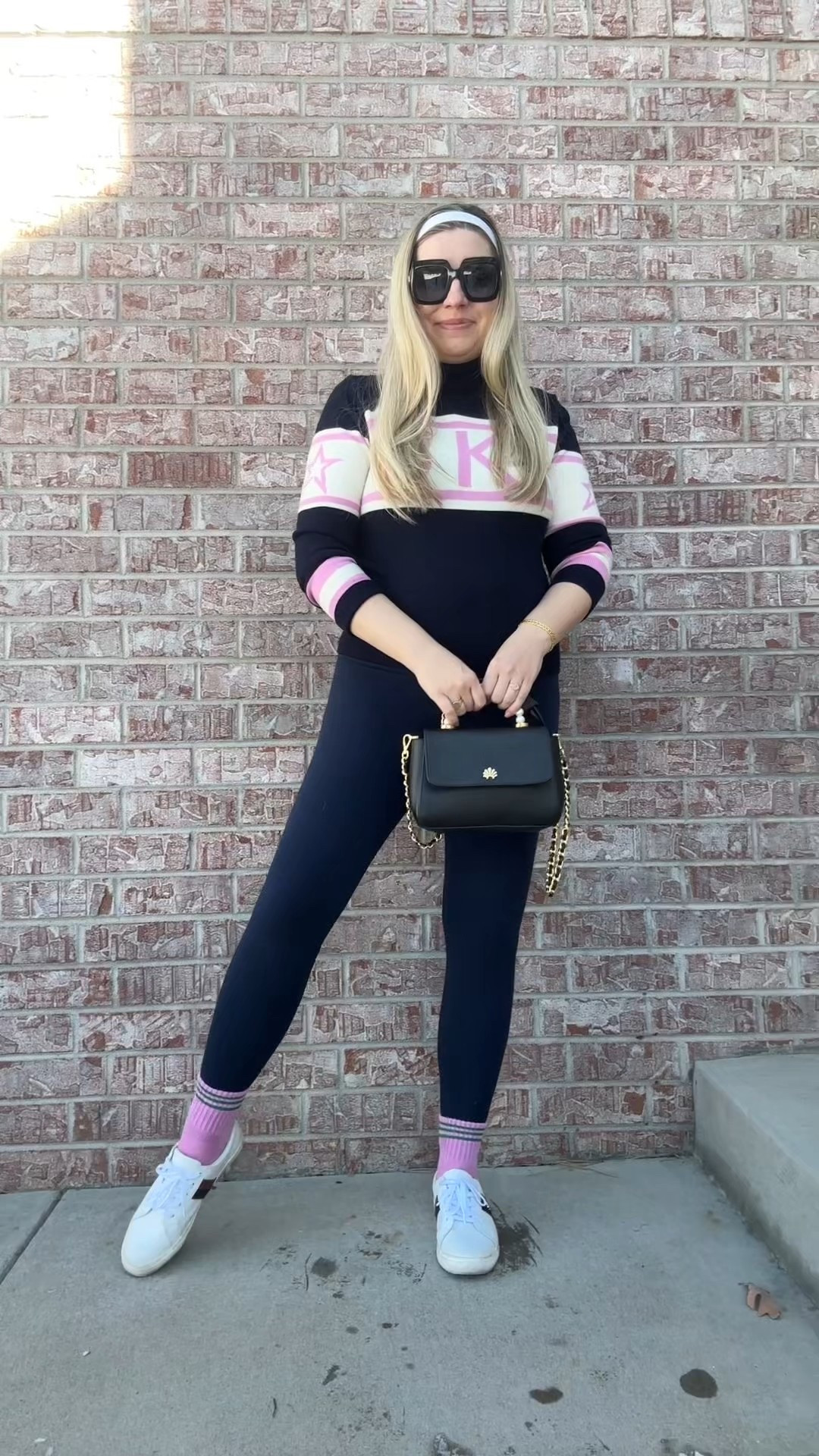 Après - Look 8
A curated style series

Is this sweater the equipment pf having a sign that says “kitchen” inside your literal kitchen? 
Not if you wear it to anything BUT ski! Follow for more life tips.

This capsule is a fun exploration of Apres-ski-coded fashion repurposed for general winter moments, regardless of where you are. While I was born in Denver, and have spent most of my life living here, I have never skied. I never plan to ski. I do not want to ski. There is a joke amongst some communities here that you know the true locals based on who DOESN’T ski. I do, however, love a retro winter aesthetic, so this series is my tribute to being too busy doing other things to ever ski. So less “Après” and more “en lieu” I suppose. ⛷️ 💕 


Sweater - Perfect Moment (linked)
Leggings - Lululemon
Bag - Lele Sadoughi (linked)
Shoes - Lauren Ralph Lauren
Socks - Le Bon Shop
Headband - my mom (you can’t have it)
Sunglasses - Gucci (linked)
Bracelet - Rocksbox
Earrings - House of Harlow
Monogram Ring - Marleylilly (linked)


Comment SHOP below to receive a DM with the link to this post on my LTK ⬇ https://liketk.it/5QMzg #ltksalealert #ltkseasonal #ltkootd

#LTKSaleAlert #LTKootd #LTKSeasonal