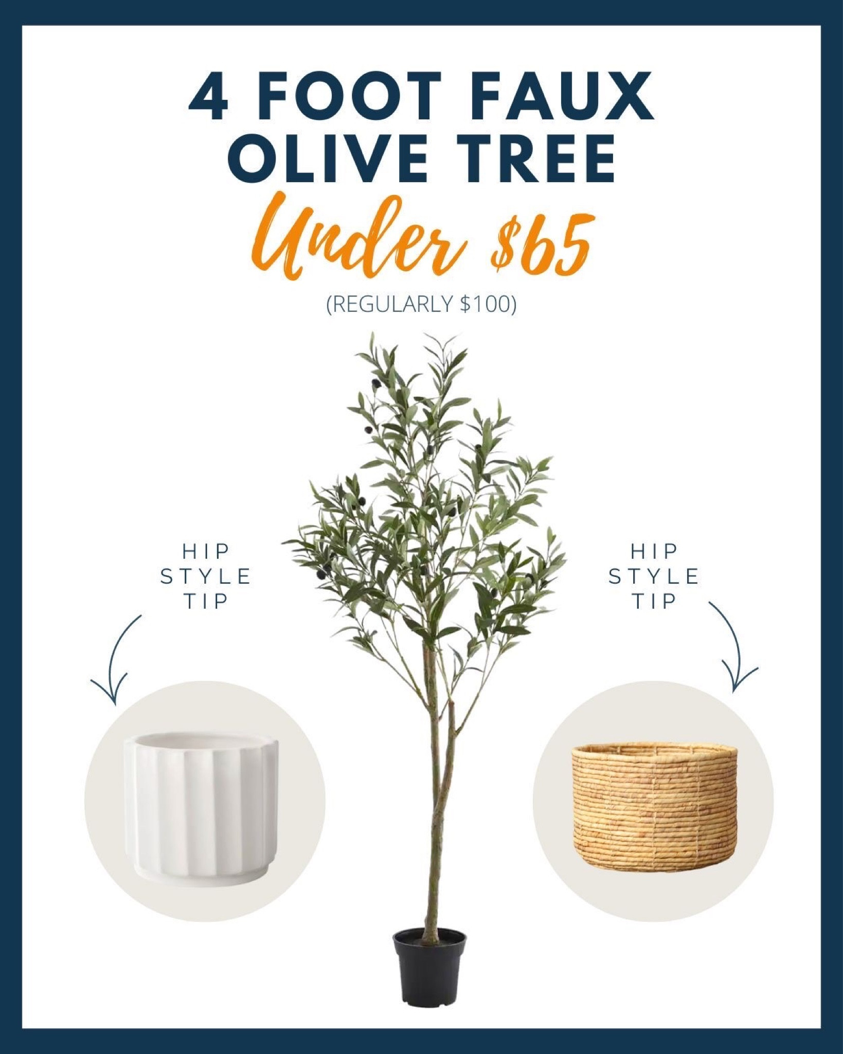 Calling all Studio McGee fans!!! If you love the look of an olive tree but have always struggled with the cost of buying a realistic-looking one then this hot deal is for you!!! 🤩🔥 We spotted this highly rated olive tree at The Home Depot for 40% OFF!! PLUS, when you use code BEDROOM10 at checkout you can score an additional 10% OFF!! 🤯😱 Oh, we love stackable codes 😍 AND it’ll save you hundreds compared to buying one at Pottery Barn! Go grab one of these stunners before they’re gone!! We even already styled it for you with the perfect planters too. 🥰😍

#LTKSale #LTKsalealert #LTKhome