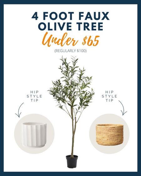 Calling all Studio McGee fans!!! If you love the look of an olive tree but have always struggled with the cost of buying a realistic-looking one then this hot deal is for you!!! 🤩🔥 We spotted this highly rated olive tree at The Home Depot for 40% OFF!! PLUS, when you use code BEDROOM10 at checkout you can score an additional 10% OFF!! 🤯😱 Oh, we love stackable codes 😍 AND it’ll save you hundreds compared to buying one at Pottery Barn! Go grab one of these stunners before they’re gone!! We even already styled it for you with the perfect planters too. 🥰😍

#LTKSale #LTKsalealert #LTKhome