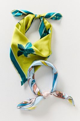Satin Hair Scarves, Set of 2 | Anthropologie (US)