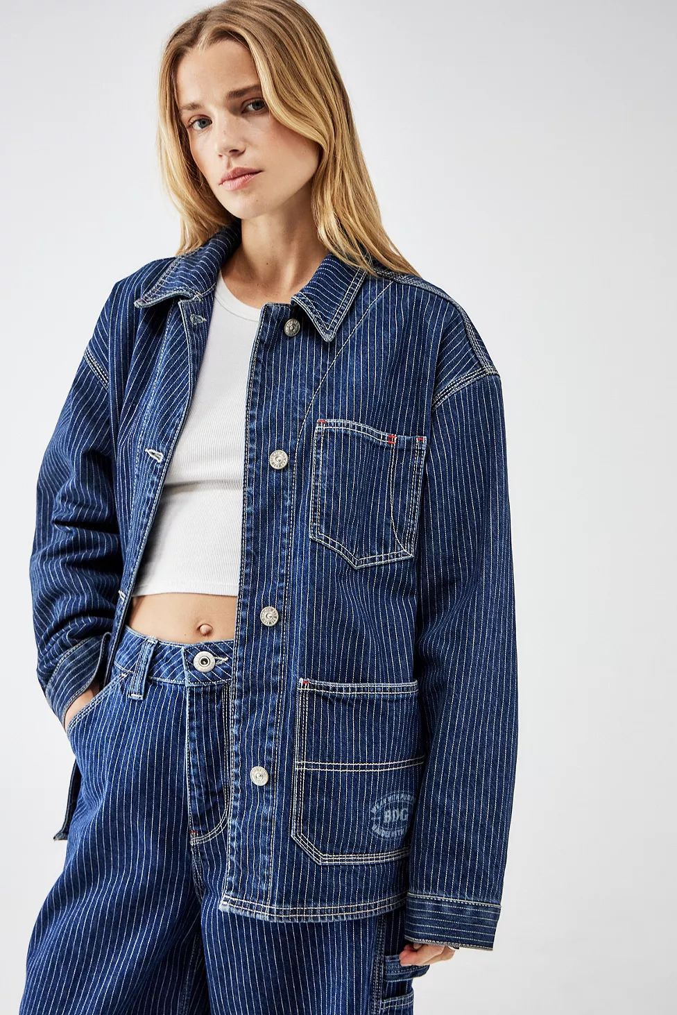 BDG Railroad Denim Jacket | Urban Outfitters (EU)