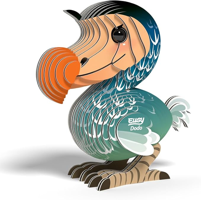 Eugy Dodo 3D Puzzle, 30 Piece Eco-Friendly Educational Learning Puzzles for Kids 6+ | Amazon (US)