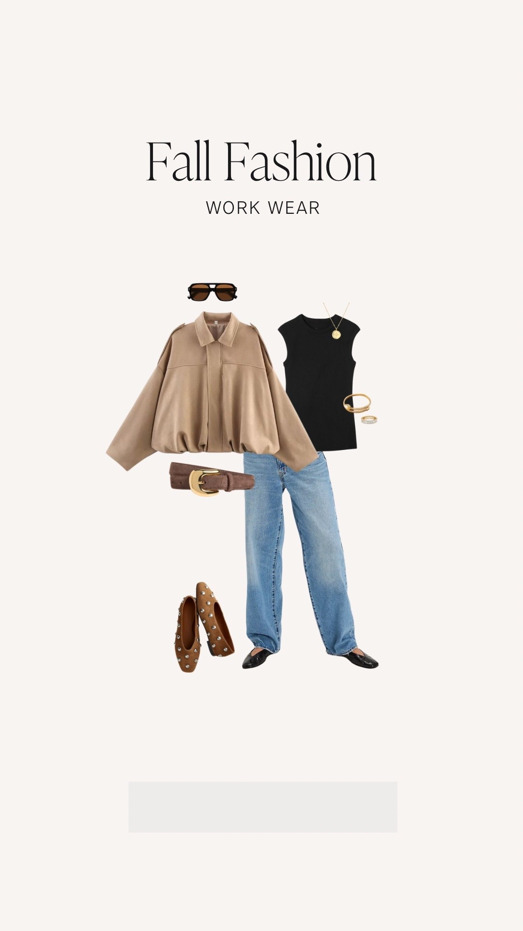 Fall fashion is one of our favorites shop one of our go to workwear looks, featuring the jeans we LOVE!  

#Fall #FallFit #FallFashion #Denim #BaggyDad #Suede #Brown #Flats

#LTKSeasonal #LTKShoeCrush #LTKWorkwear