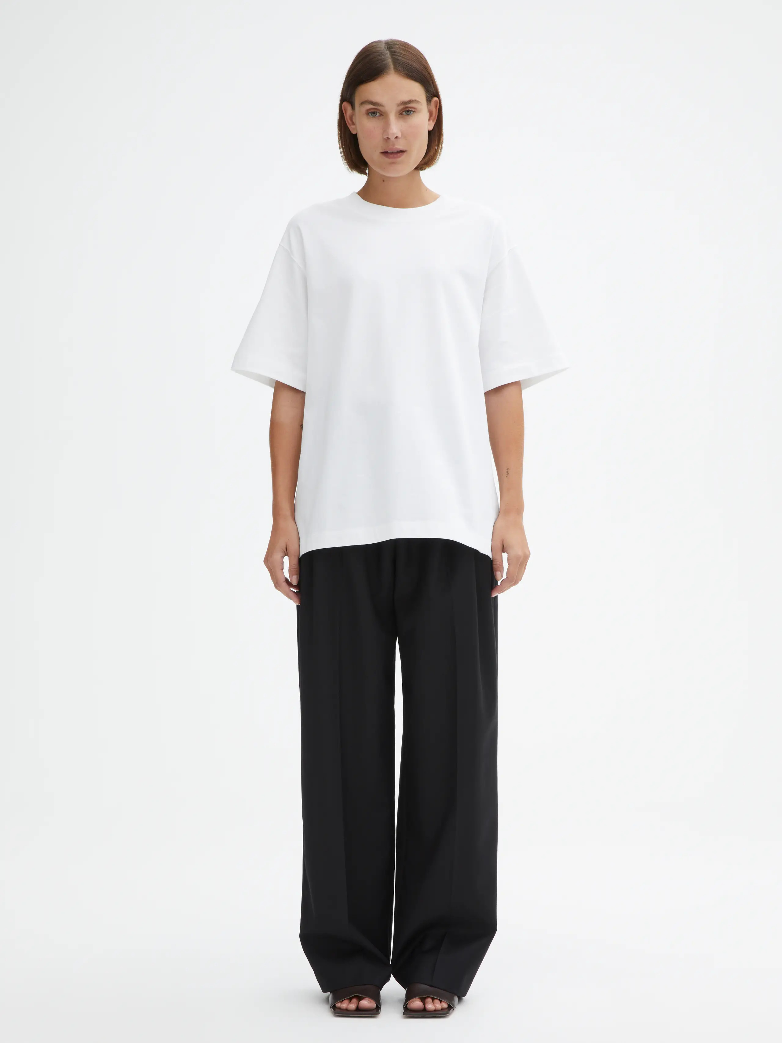 Oversized cotton tee | House of Dagmar