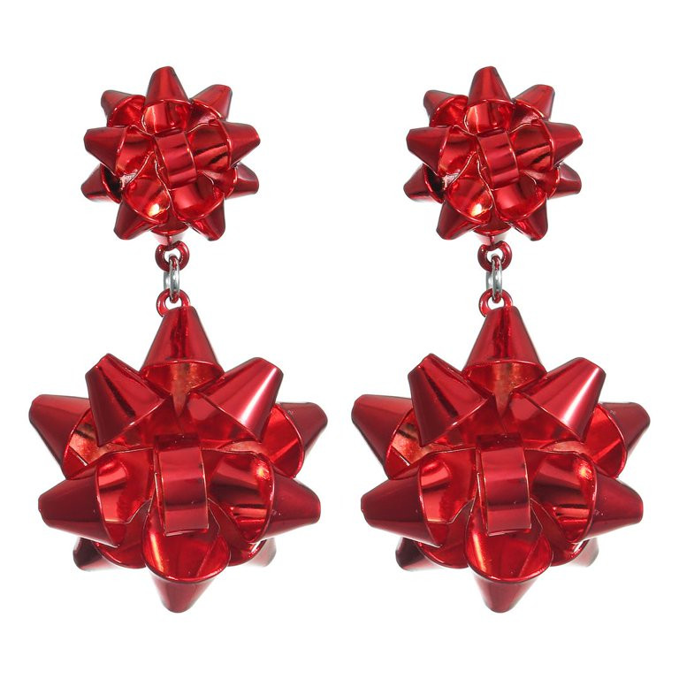 Holiday Time Women's Bow Earring | Walmart (US)