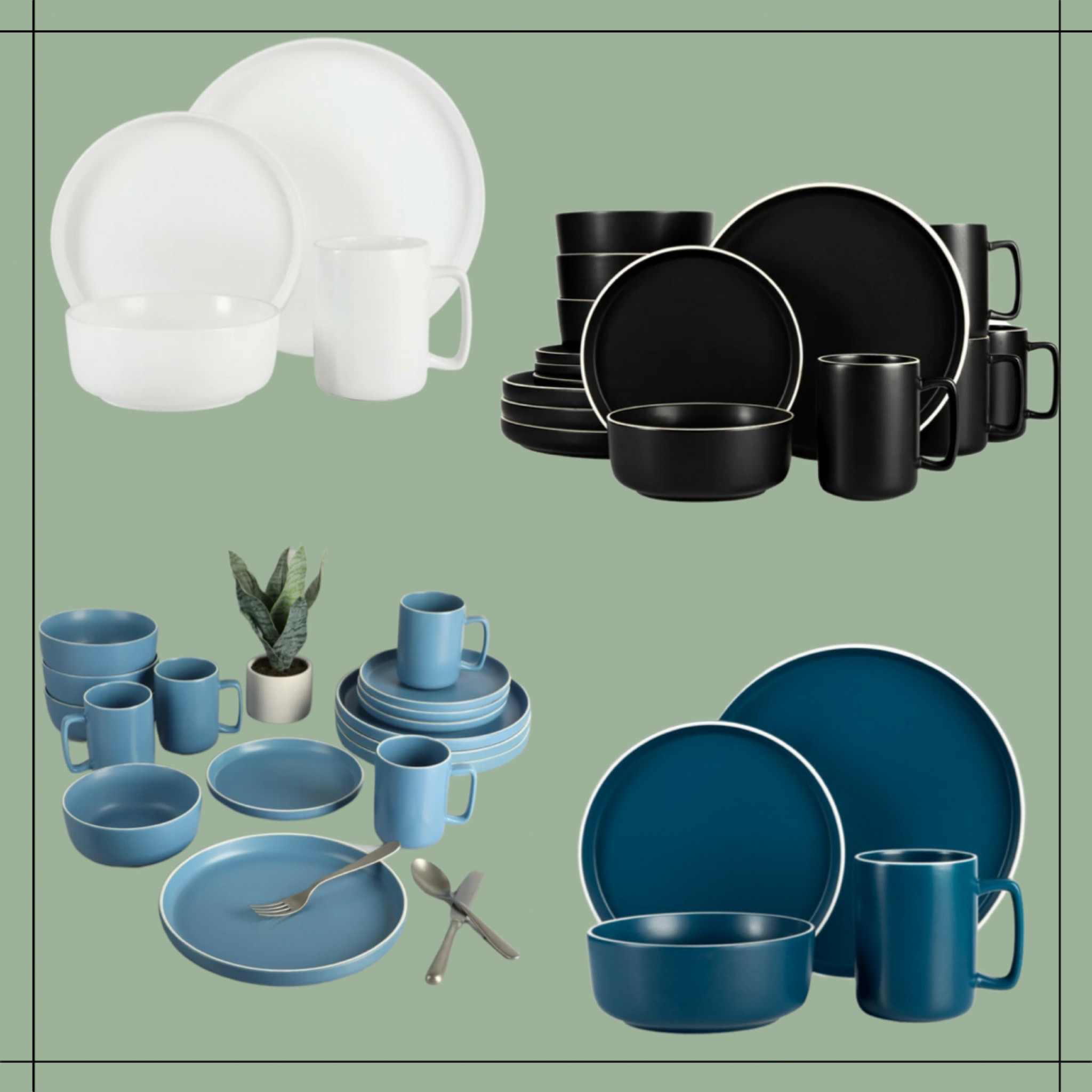 Loving these stoneware dinner sets from Gap Home at Walmart! Such nice quality. So many colors to choose from, white is my favorite! 

#LTKunder50 #LTKhome #LTKSale