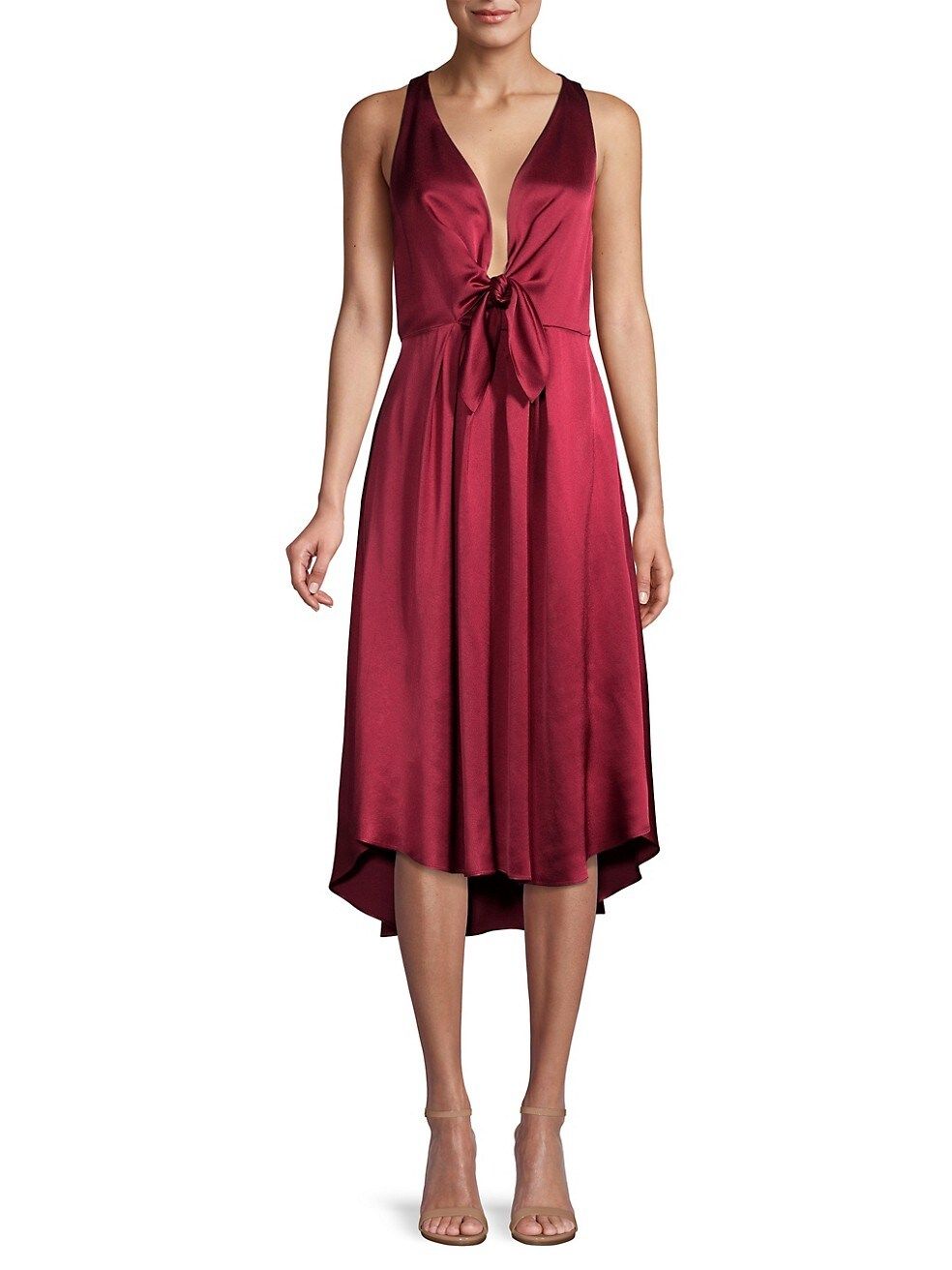 Kataniya Plunging A-Line Dress | Saks Fifth Avenue