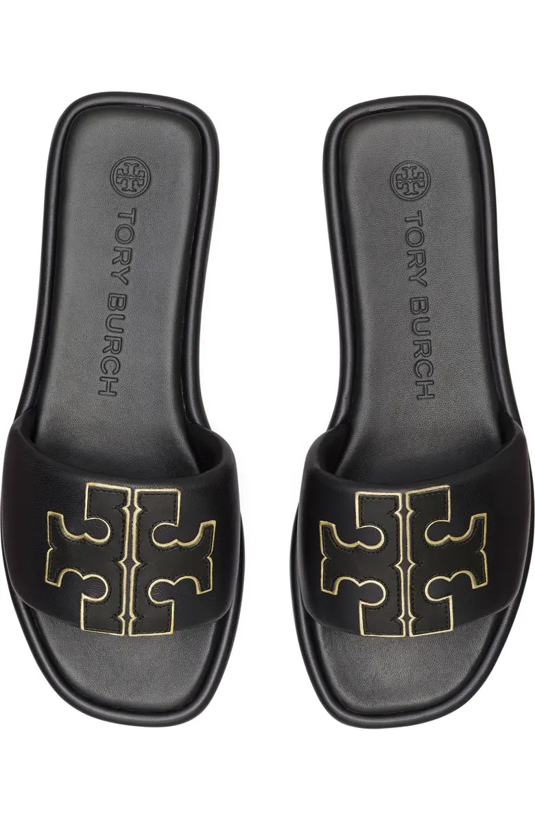 Double-T Leather Sport Slide Sandal (Women) | Nordstrom