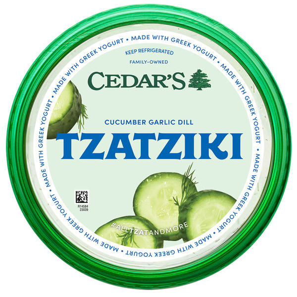 Cedar's Foods Cucumber Garlic Dill Tzatziki | Instacart