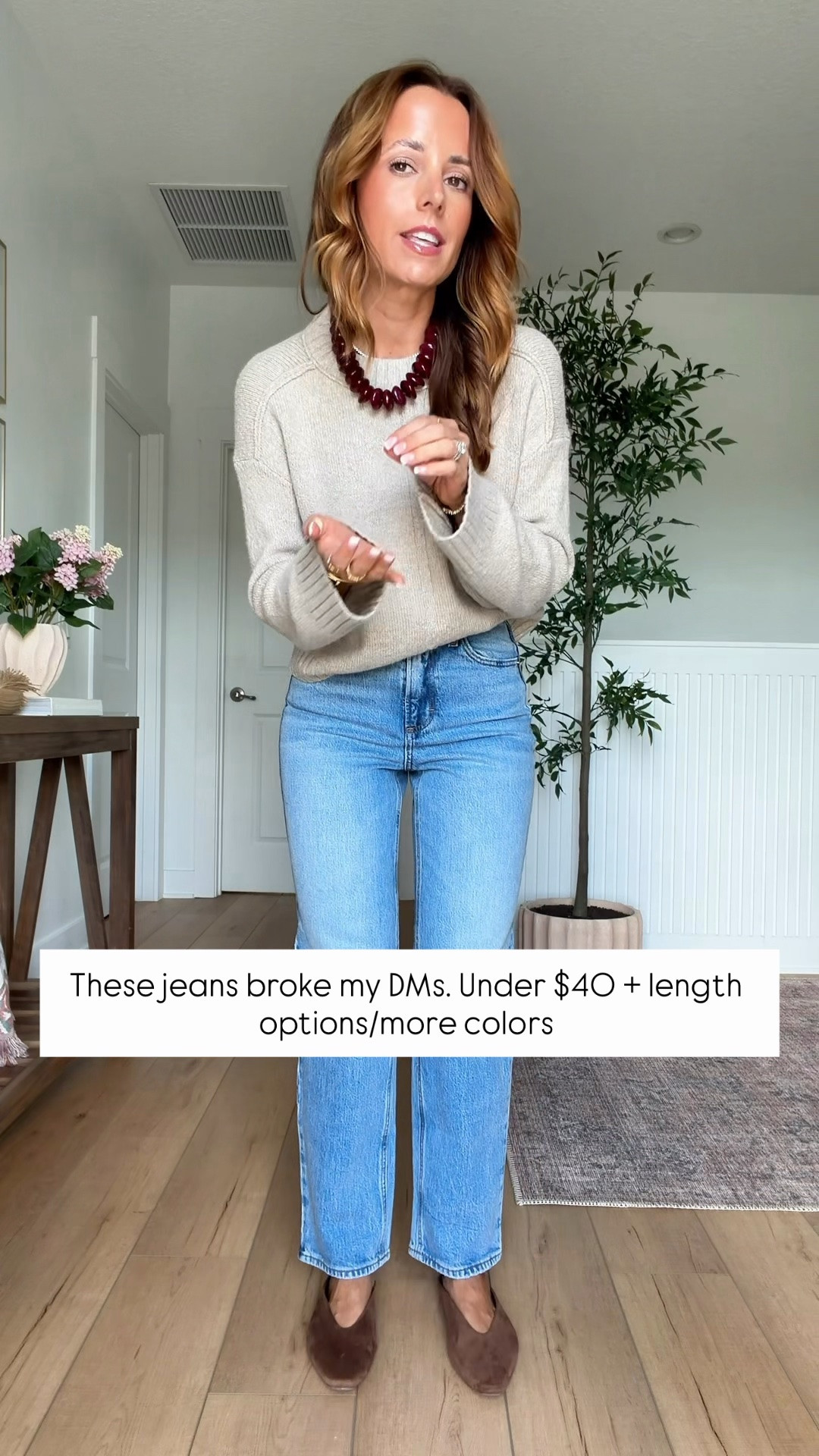 The items thousands of you are not returning! Vintage straight jeans in 00 short, i have dark and light wash. Fall outfits. Fall style. Mom outfit. Everyday outfit. Elevated casual outfit.

#LTKootd #LTKSeasonal #LTKgrwm