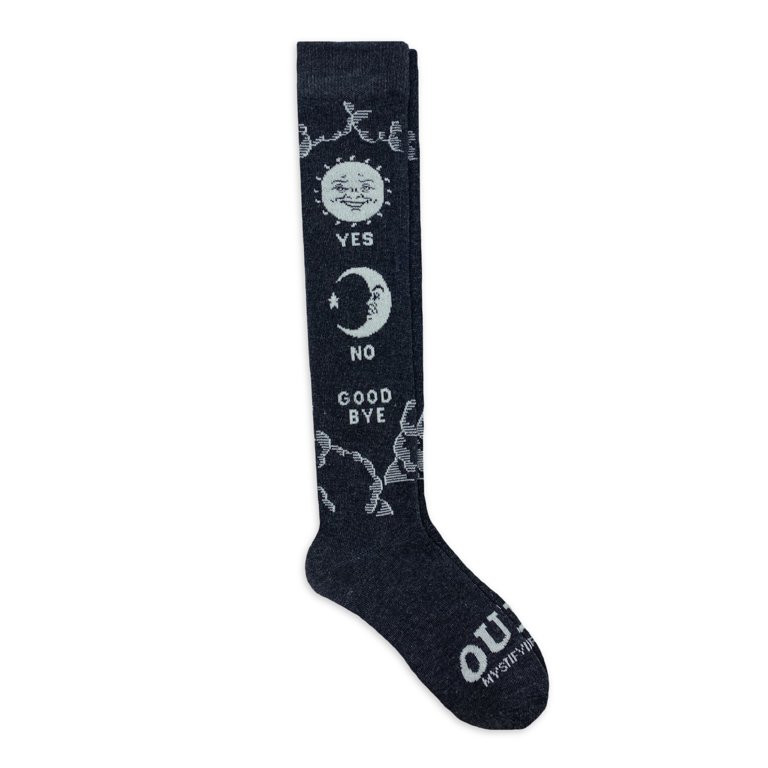 Ouija Halloween Women's Knee High Socks, 1-Pack, Size 4-10 | Walmart (US)