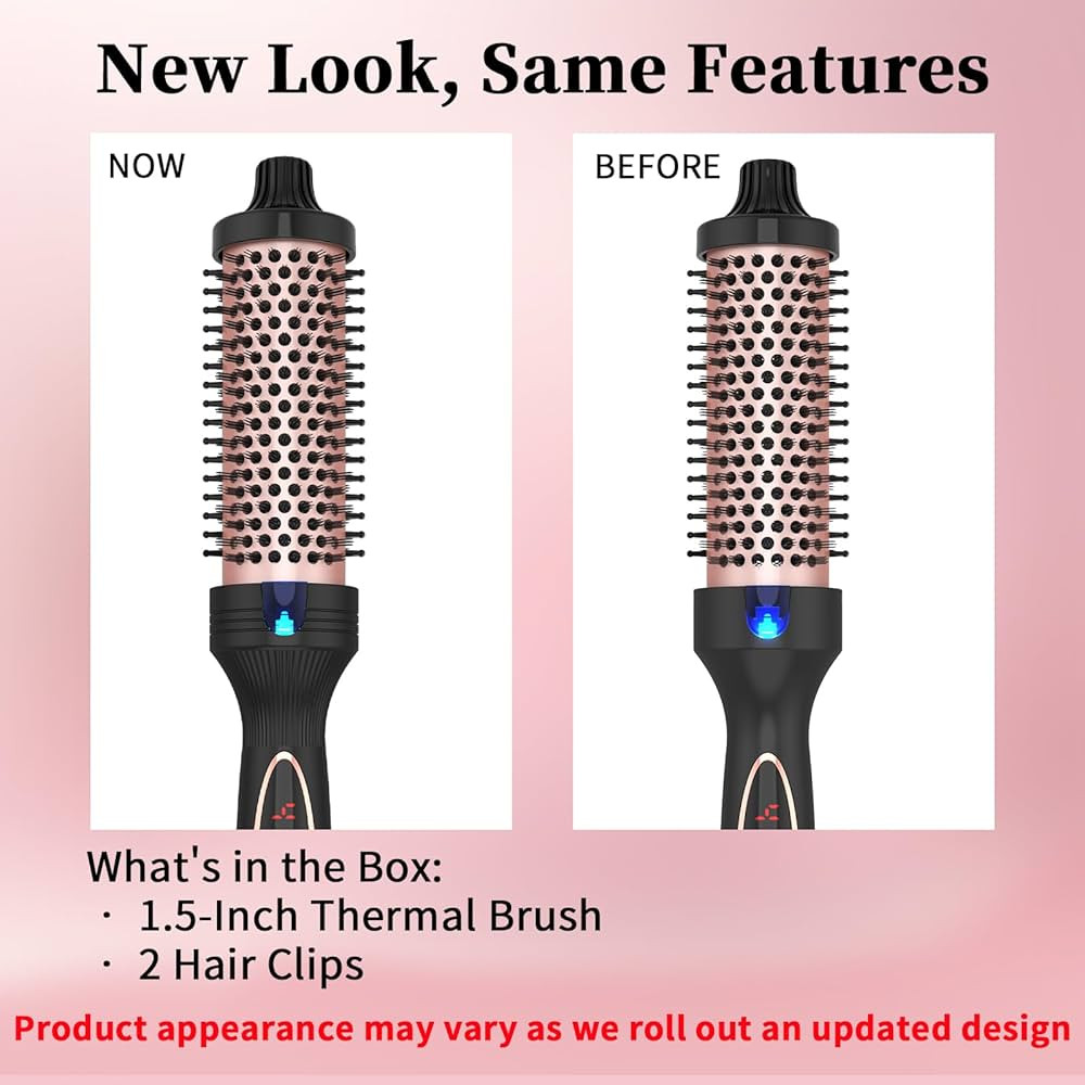PHOEBE New Upgrade 1.5 Inch Thermal Brush Create Loose & Volume Curls Digital Display 9 Heat Sett... | Amazon (CA)