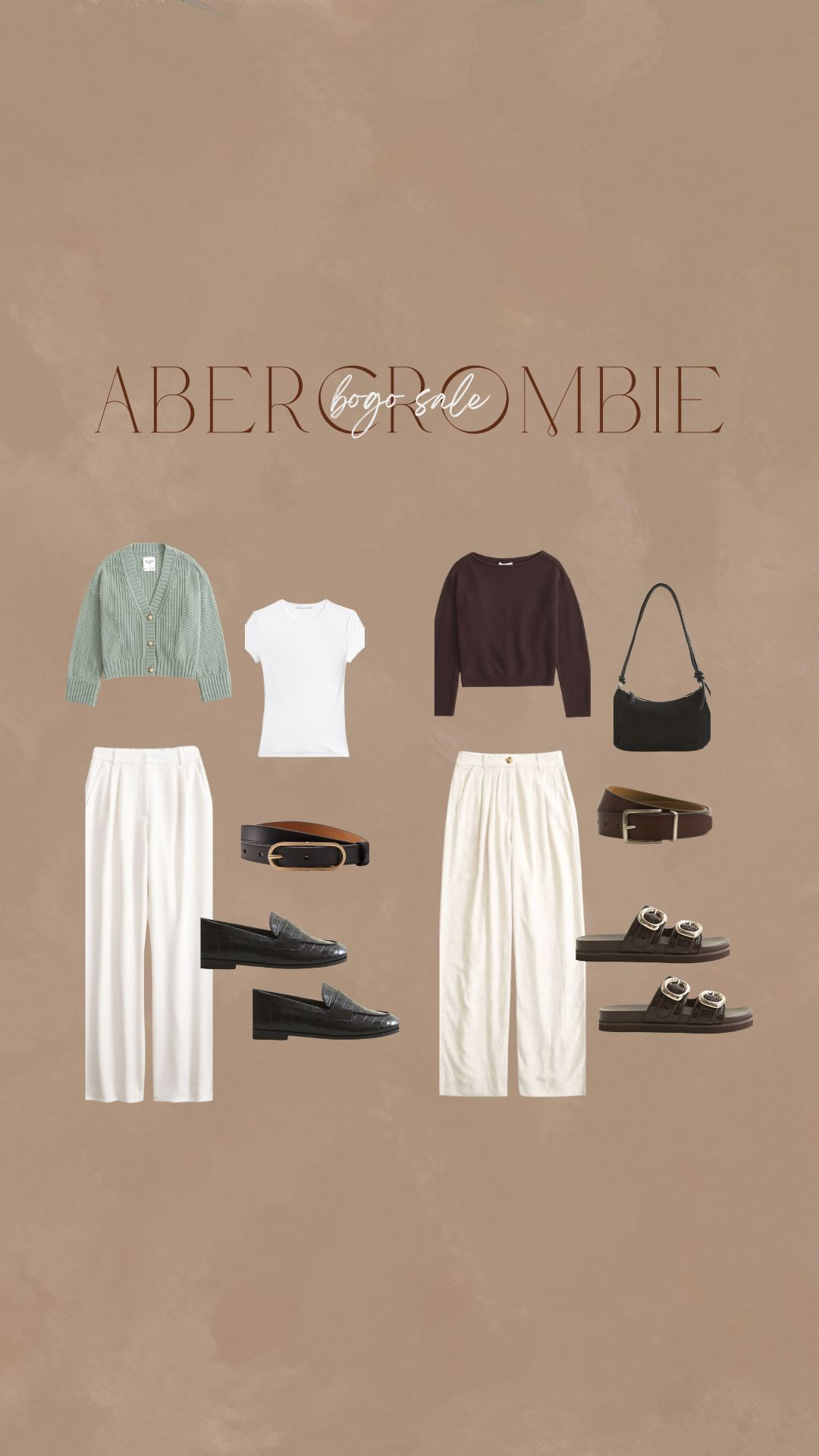 Abercrombie BOGO Outfit Ideas 🤍 All items are Buy One, Get One 50% Off, don’t miss it!! 

 #LTKgrwm #LTKootd #LTKSaleAlert