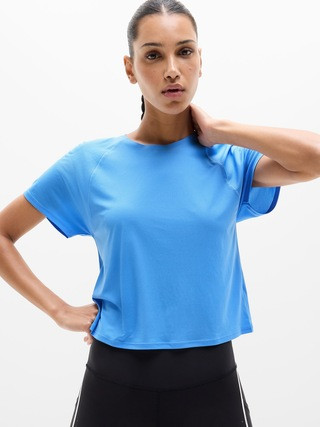 Grid Knit Tee | Athleta | Athleta