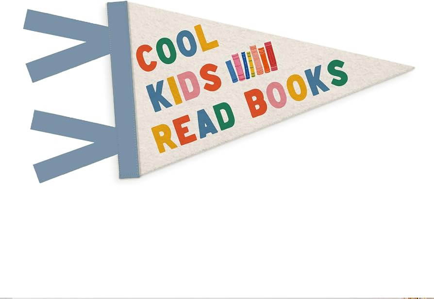 Reading Corner Decor for Classroom Felt Pennant Banner | Amazon (US)