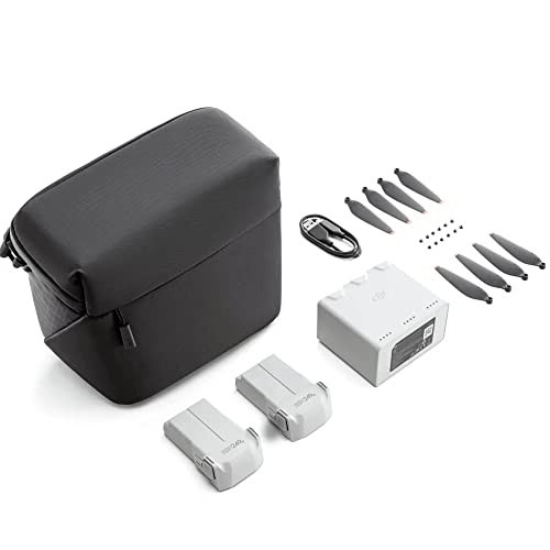 DJI Mini 3 Pro Fly More Kit Plus, Includes Two Intelligent Flight Batteries Plus, a Two-Way Charging Hub, Remote Control, Data Cable, Shoulder Bag, Spare propellers, and Screws, Black | Amazon (US)