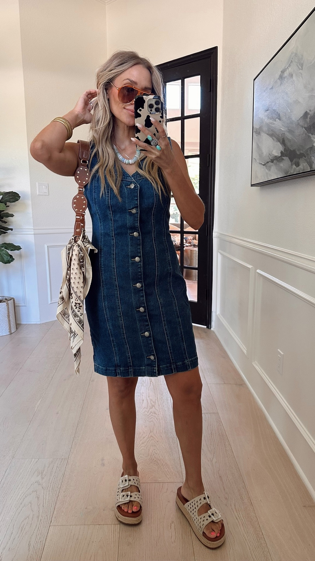 It’s giving Abercrombie, but it’s actually Walmart 🙊 this denim dress is so trendy! Wear as is during warmer months, or it would look so cute with a long sleeve underneath for colder seasons!

Wearing my tts (small)

5’5” // 120 lbs

#LTKootd #LTKgrwm #LTKdayinmylife