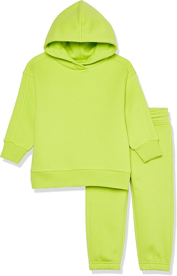 Amazon Essentials Unisex Kids and Toddlers’ Modern Sweat Set, Pack of 2 | Amazon (US)