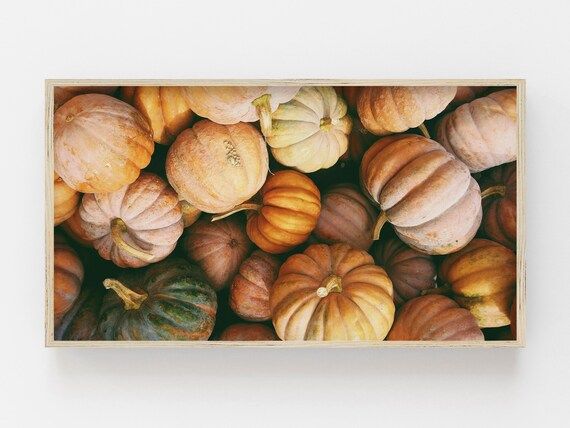 Samsung Frame TV Art  Pumpkin Art Frame Tv  Autumn Art Print - Etsy | Etsy (US)