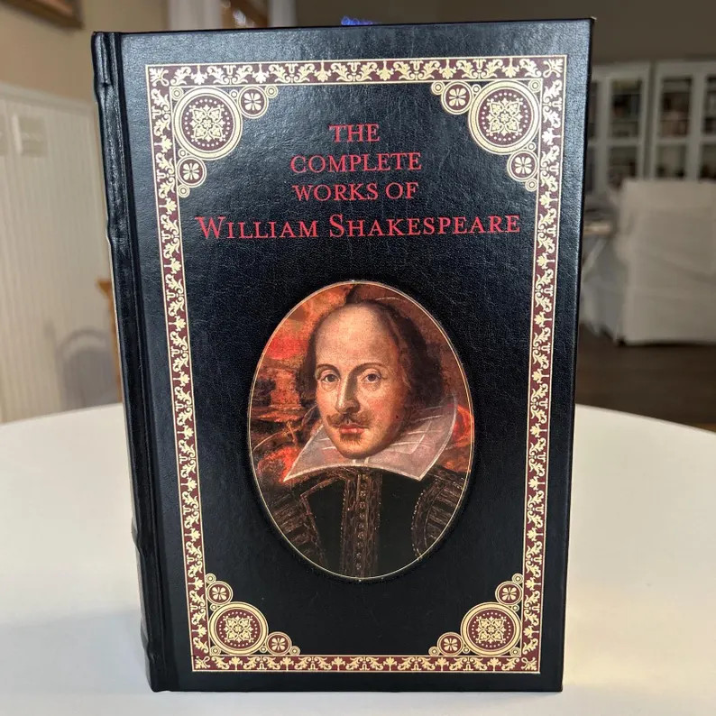 Complete Works of William Shakespeare Book Hardcover Collectible Barnes & Nobel 1994 | Etsy (Global)